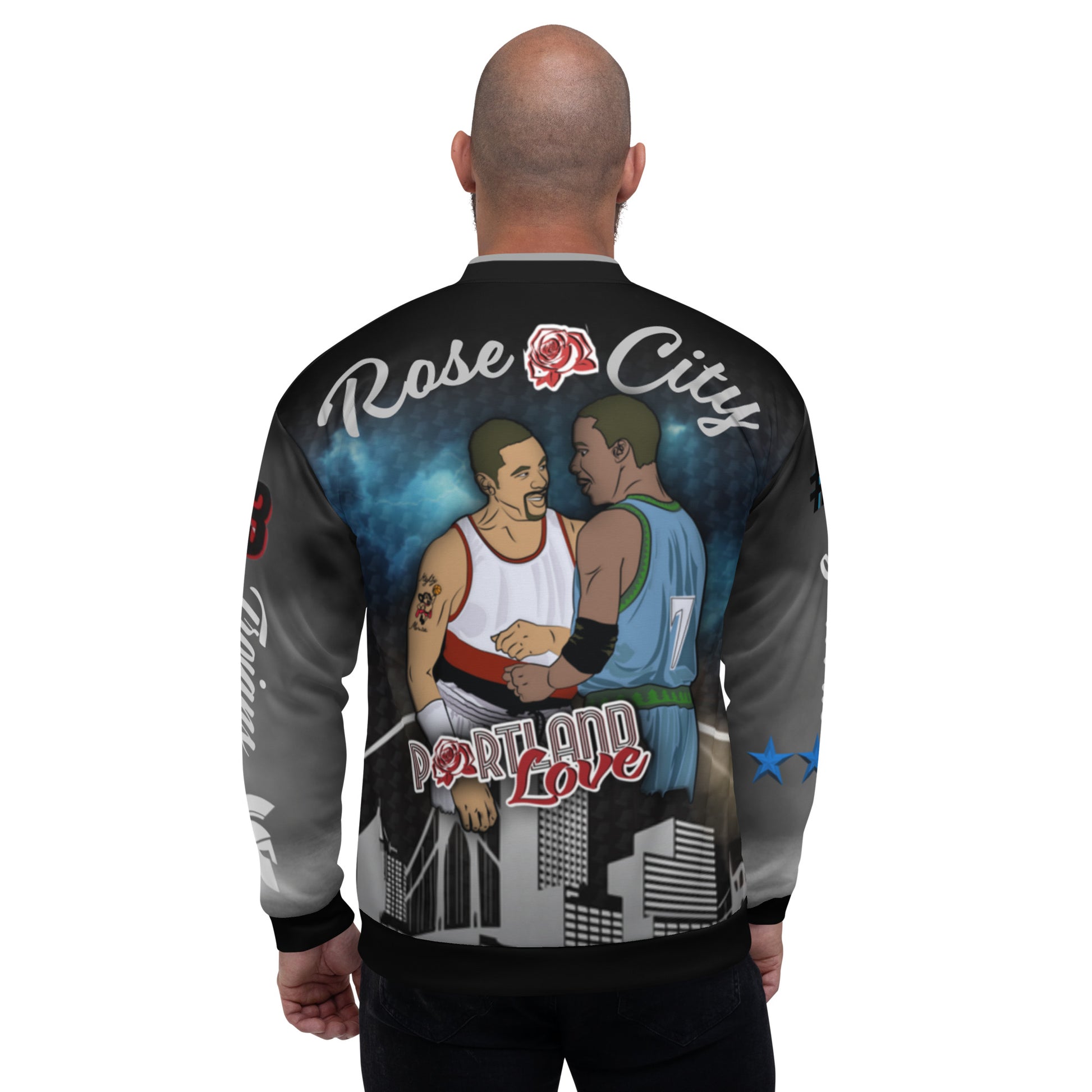 Limited Edition N.E.P. B-Boy Damon & Terrell Unisex Bomber Jacket image 1