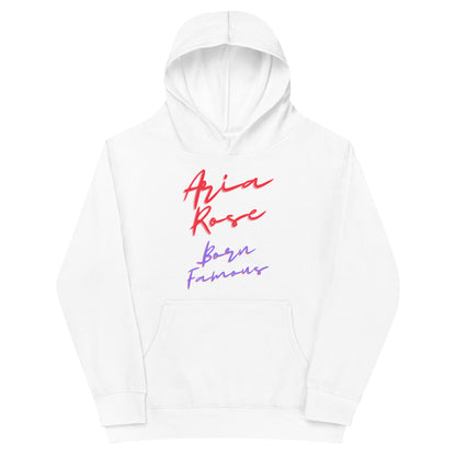 Aria Rose Born Famous Kids Fleece Hoodie image 5
